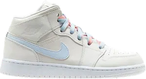 Кроссовки Air Jordan 1 Mid GG Phantom, загар