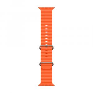 Ремешок Apple Orange Ocean Band, 49 мм, Regular, Natural Titanium Finish