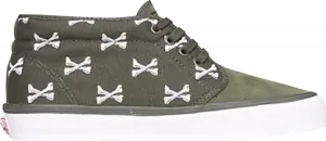 Кеды Vans WTAPS x OG Chukka Boot LX Bones, зеленый