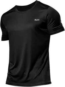 Мужская летняя футболка Ice Silk, короткий рукав, свободный крой, Plus Size