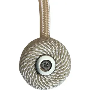 Магнитный держатель для штор Набор магнитных держателей Home Basics, бежевый