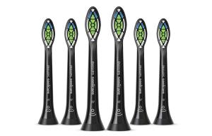 PHILIPS HX6, HX9 коллекция насадок для зубной щетки Diamond Brush Head, черный стандарт