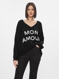 Свитер оверсайз Kontatto, черный