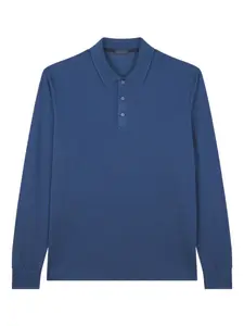 Поло с вышивкой в виде акульего плавника Paul & Shark, синий