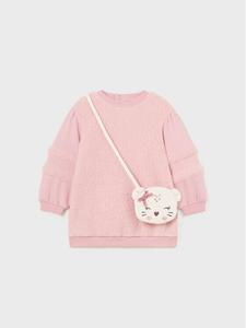 Платье на каждый день, стандартного кроя Mayoral, розовый