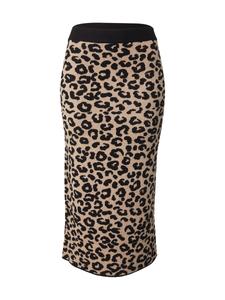 Юбка ONLY ONLIBI, светло-коричневый/черный