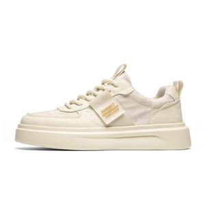 CALIFBULL Дышащие мужские скейтерские кеды низкие бежевые, цвет Beige