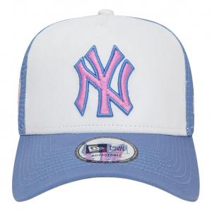 New Era Хлопковая, полиэстеровая бейсболка мужская синяя