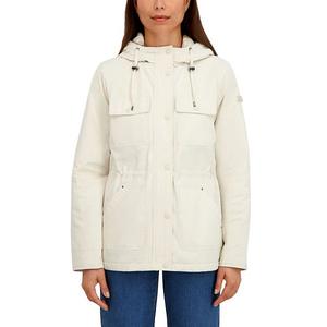 Женский дождевик с капюшоном на флисовой подкладке Halitech, Beige