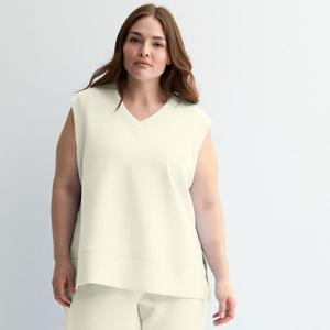 Жилет ультракомфорт больших размеров Tek Gear, цвет white oak