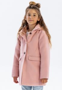 Зимнее пальто MINOTI BUTTONED WITH COLLAR, Pink