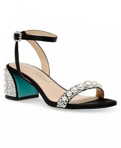 Женские босоножки Tina Block Heel Betsey Johnson, черный