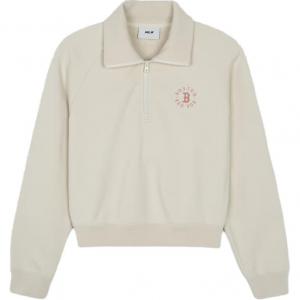 MLB Толстовка Basic Collection Boston Red Sox женская dark cream