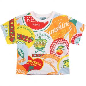 KENZO Футболка SS25 Multicolor детская
