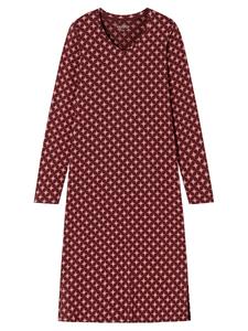 Ночная рубашка SCHIESSER  Comfort Essentials, бордовый