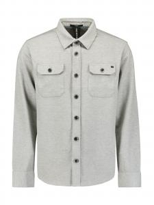 No Excess Куртка межсезонная Regular fit в светло-сером цвете