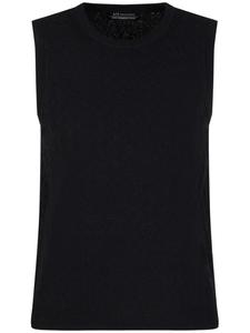Жилет с монограммой Armani Exchange, черный