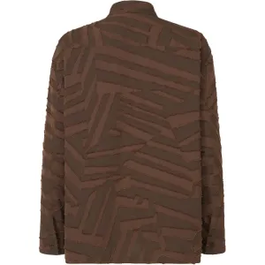 Рубашка мужская Tan Lapel Moderate ISSEY MIYAKE, tan