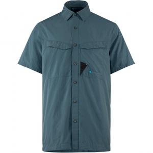 Klattermusen Рубашка Syn мужская Whistle Blue