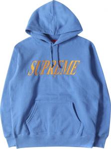 Толстовка Supreme Crossover Hooded Sweatshirt 'Pale Royal', синий