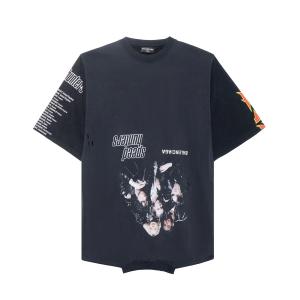 Футболка унисекс Balenciaga Speed Hunters Upside Down