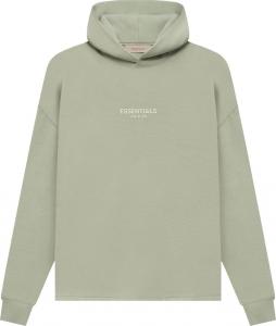 Худи Fear of God Essentials Relaxed Hoodie 'Sea Foam', зеленый
