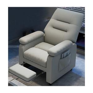 Игровое кресло Insdea SQMA015-III, ножки-колесики 360°, с подставкой для ног, серый