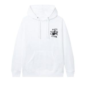 Худи Anti Social Social Club x Playboy Bunny Logo Hoodie 'White', белый