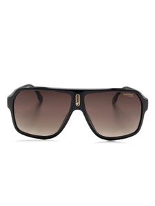 Carrera солнцезащитные очки с логотипом, черный