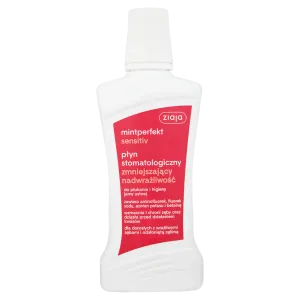 Ziaja Mintperfekt Sensitiv ополаскиватель для полости рта, снижающий гиперчувствительность, 500 мл