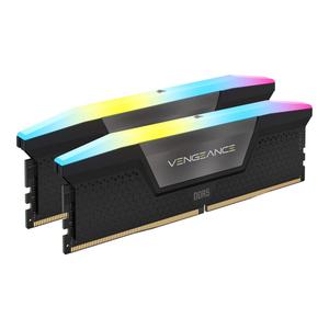 Оперативная память Corsair Vengeance RGB, 32 Гб DDR5 (2x16 Гб), 7000 МГц, CL40, CMH32GX5M2B7000C40, Черный