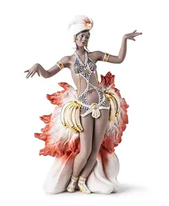 Фигурка богини из черного дерева Lladró, multi