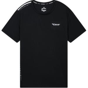 361° Футболка мужская Black Crew Neck Moderate Straight Fit