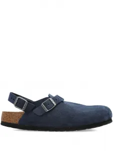 Премиальные сабо Lutry с ремешком и пряжкой Birkenstock, синий