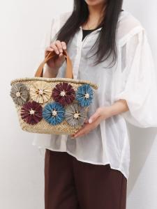 Сумка-корзинка из рафии / Cachecache