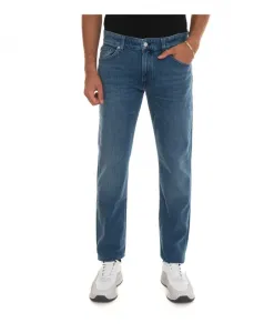 Джинсы Maine3 с пятью карманами Hugo, синий