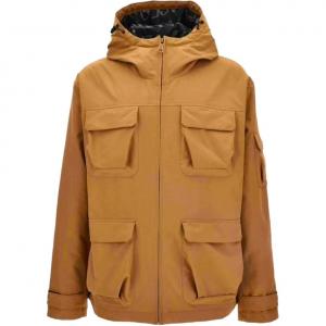 Куртка с капюшоном и карманами VERSACE JEANS COUTURE, светло-коричневый