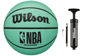 Wilson Баскетбольный мяч NBA Series PU зеленый Size 7 тренировочный unisex
