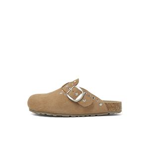 COMELY Женские противоскользящие тапочки с защитой от запаха, устойчивостью к истиранию, быстрой сушкой, антибактериальной пропиткой и закрытым носком, цвет мокко, цвет Mocha