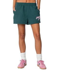 Спортивные шорты Edikted So Sporty, зеленый