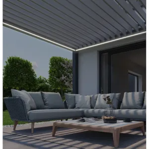 Светодиодная лента с подсветкой по периметру с регулируемой яркостью Biohort, прозрачный