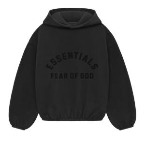 Худи Fear of God Essentials Kids Hoodie, черный