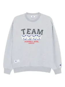 Футболка с графичным принтом из коллаборации с Russell Athletic Chocoolate, серый