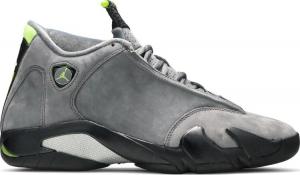 Кроссовки Air Jordan 14 Retro Chartreuse, серый