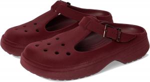 Женские сабо Crocs Classic Mary Jane, Beetroot Velvet