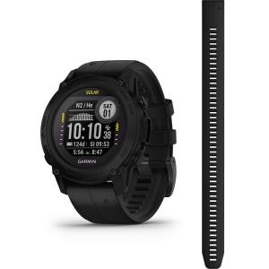 Умные часы Garmin Descent G1 Solar, черный