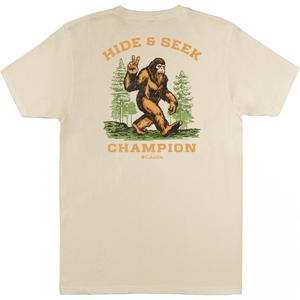 Короткий рукав футболка Quatchy Columbia, цвет chalk