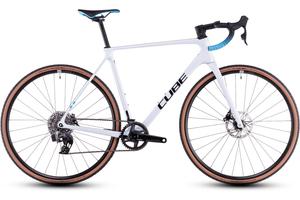 Шоссейный велосипед Cube Cross race c:62 race - 28 дюймов - diamant - 2026, weiß | polarwhite´n´blue