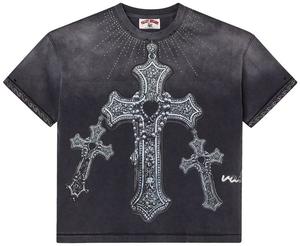 Футболка Vale Forever с пирсингом, черная