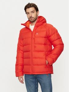 Пуховик свободного кроя Haglöfs, красный